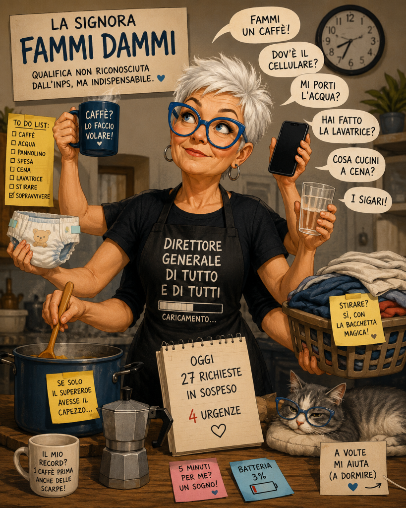 La signora “Fammi Dammi”