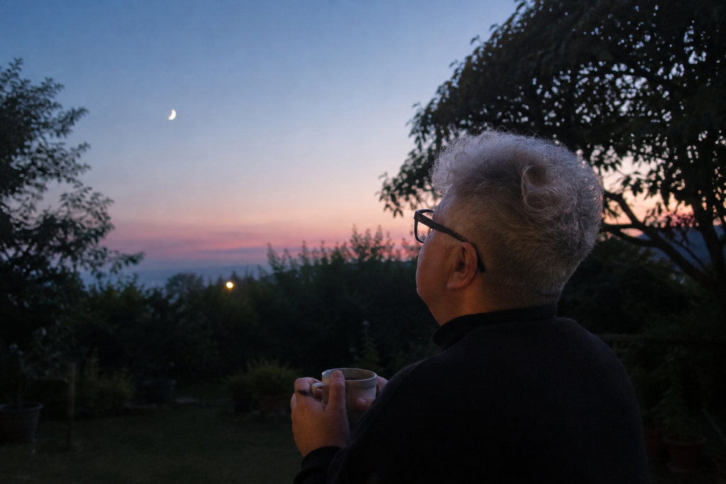 Uno spicchio di Luna